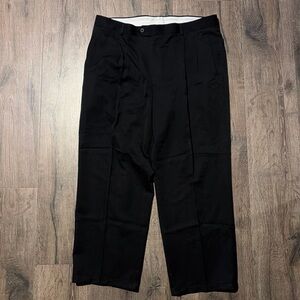 Louis Raphael Men's Black Dress Pants